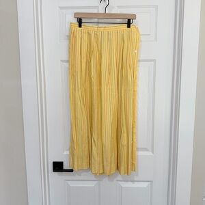 VTG 90’s NWT Susan Bristol Sunny Yellow A-Line Skirt! ☀️💐